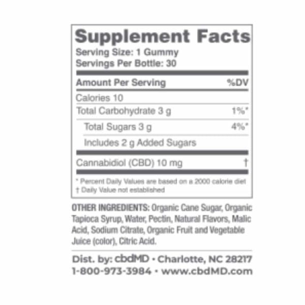 CBD Gummies 300 mg 30 Count 2
