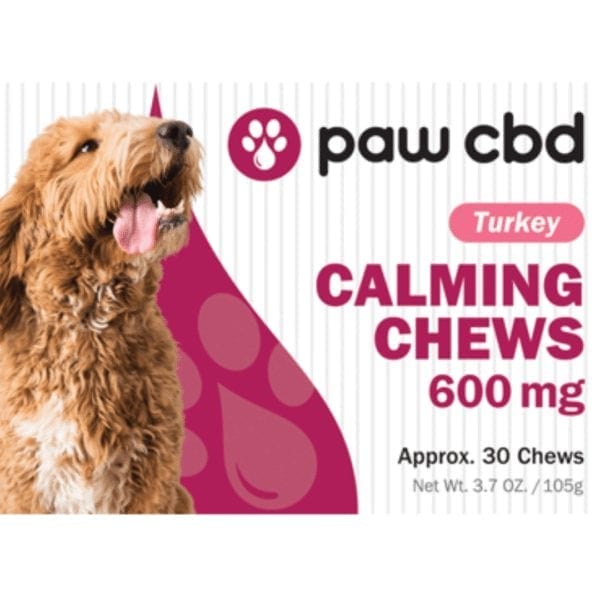 Pet CBD Calming Soft Chews for Dogs Turkey 600 mg 30 Count 2
