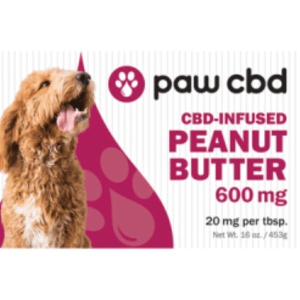 Pet CBD Peanut Butter for Dogs 600 mg 16 oz 1 1